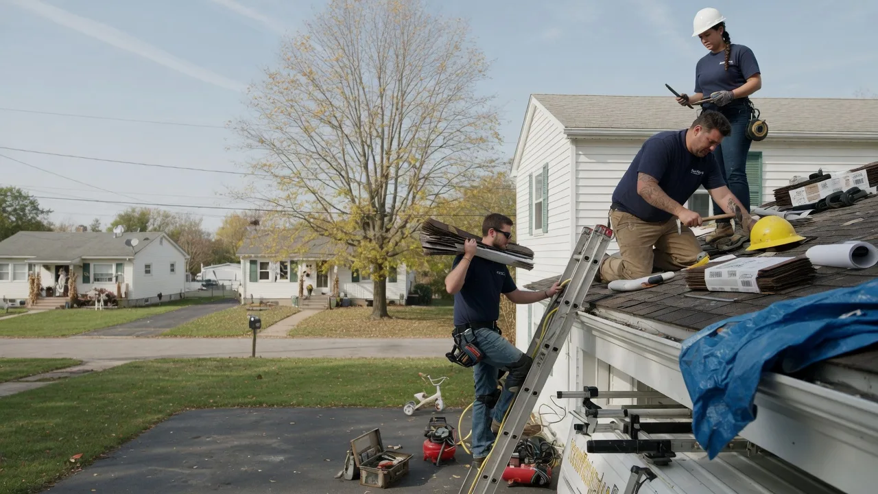 Local Roofing Contractors in Shelburn, IN near me